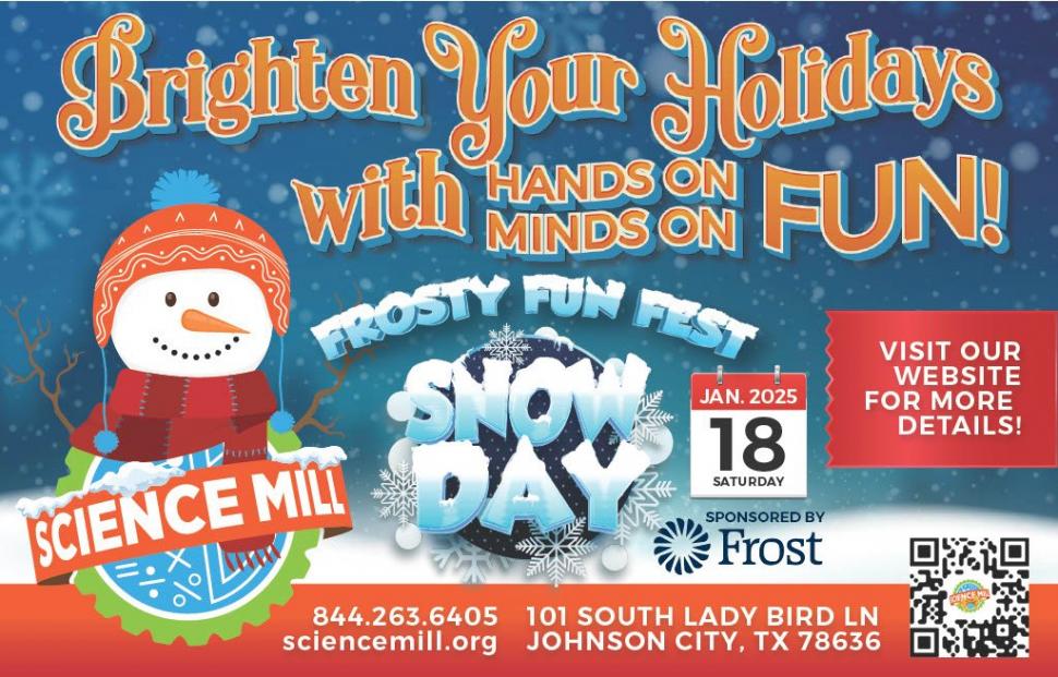 Snow Day 2025 Frosty Fun Fest at Science Mill Kids Out and About San